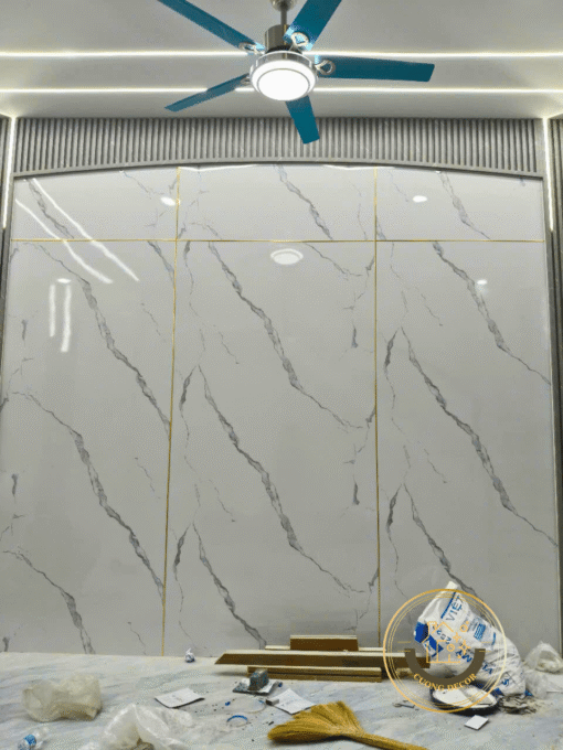 Tấm ốp vân đá PVC
